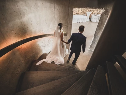 Matrimonio - Lambsheim - Der Aufgang zum Festsaal  - Eichenstolz