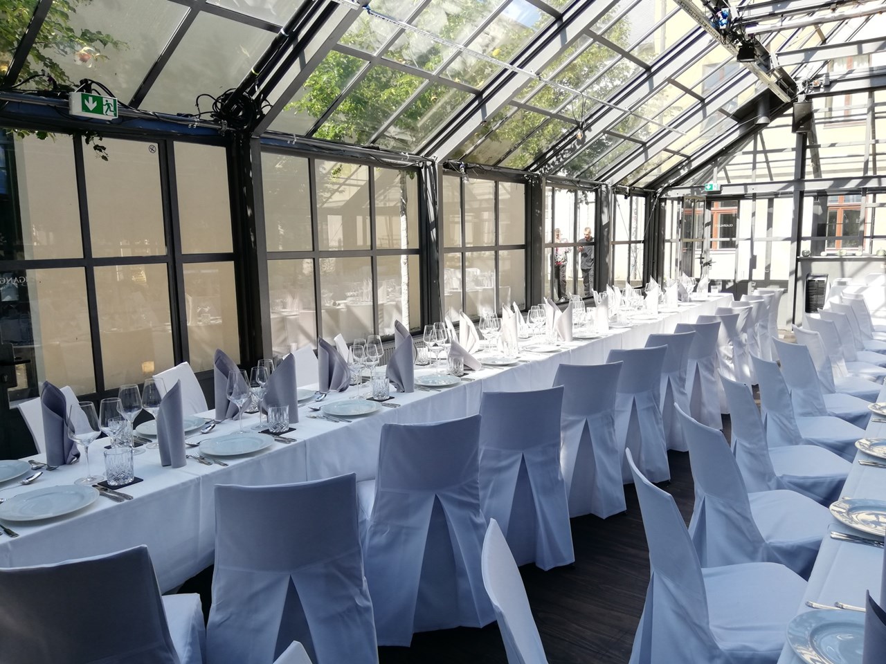 Schankhalle Pfefferberg  Angaben zu den Festsälen Glaspalast