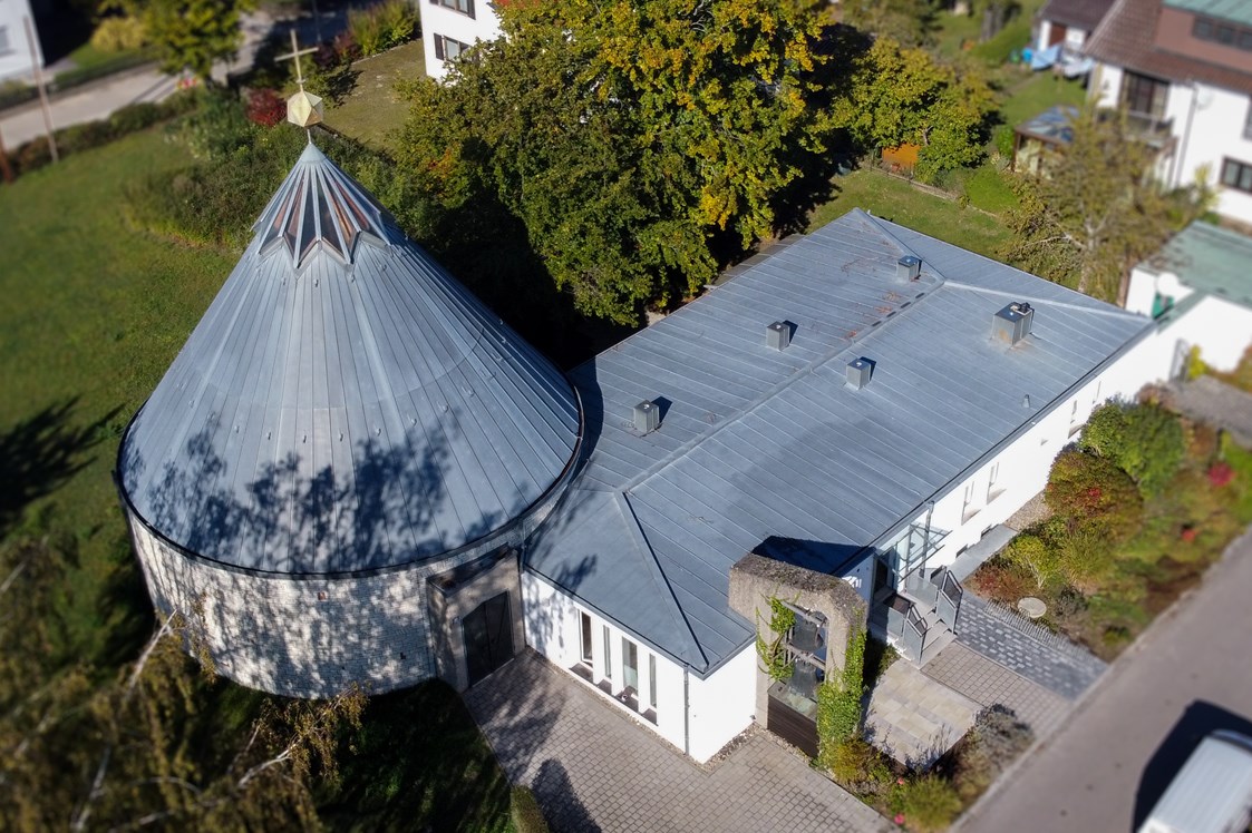Hochzeit: Die ehemalige evangelische Kirche in 93309 Kelheim von außen. - Ehemalige Kirche der besonderen Art, 3D Rundgang