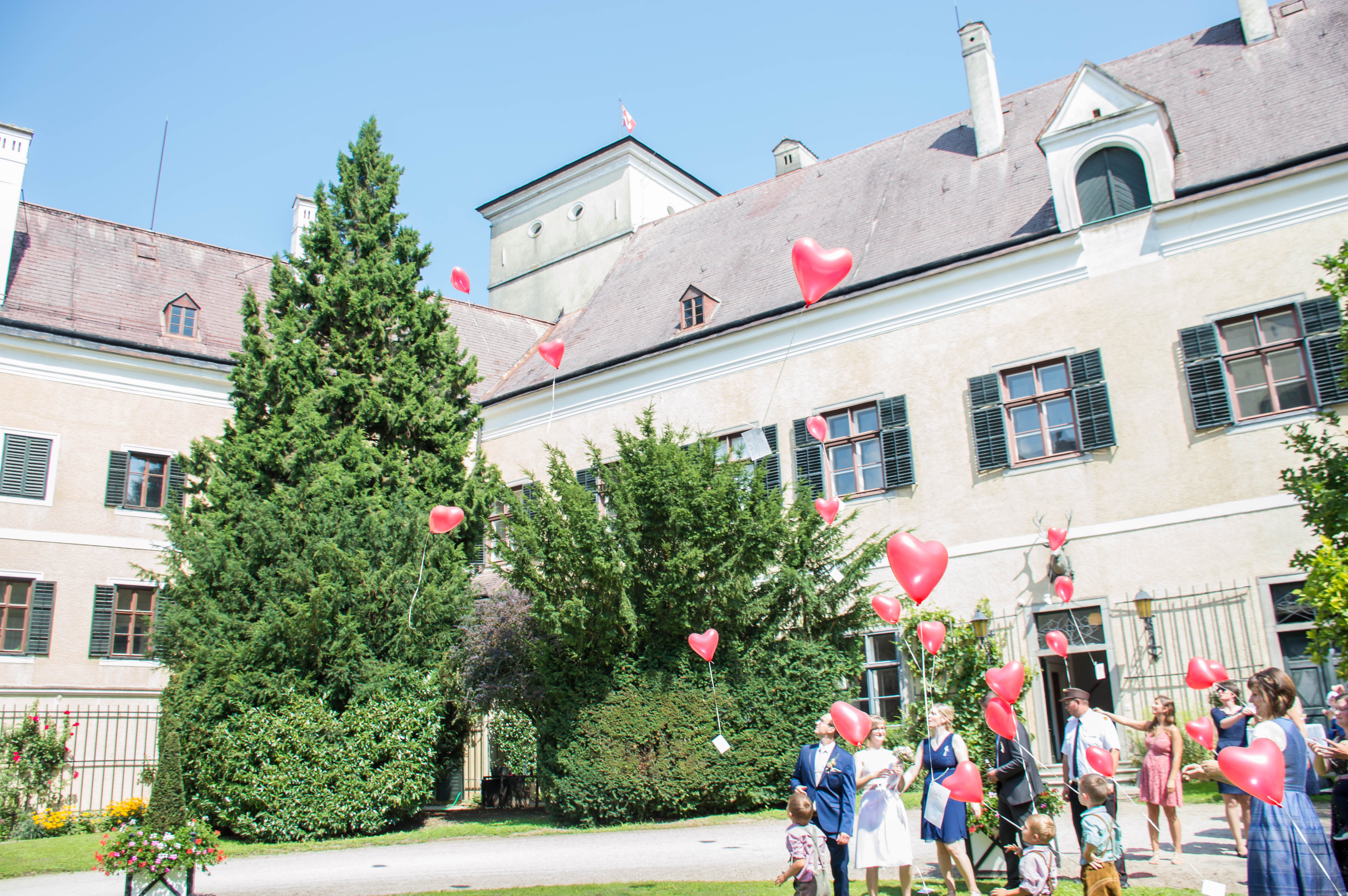 Hochzeit: Schloss Persenbeug