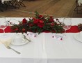Hochzeit: Dekoration auf unserer Tafel - Bergwirtschaft Bieleboh Restaurant & Hotel