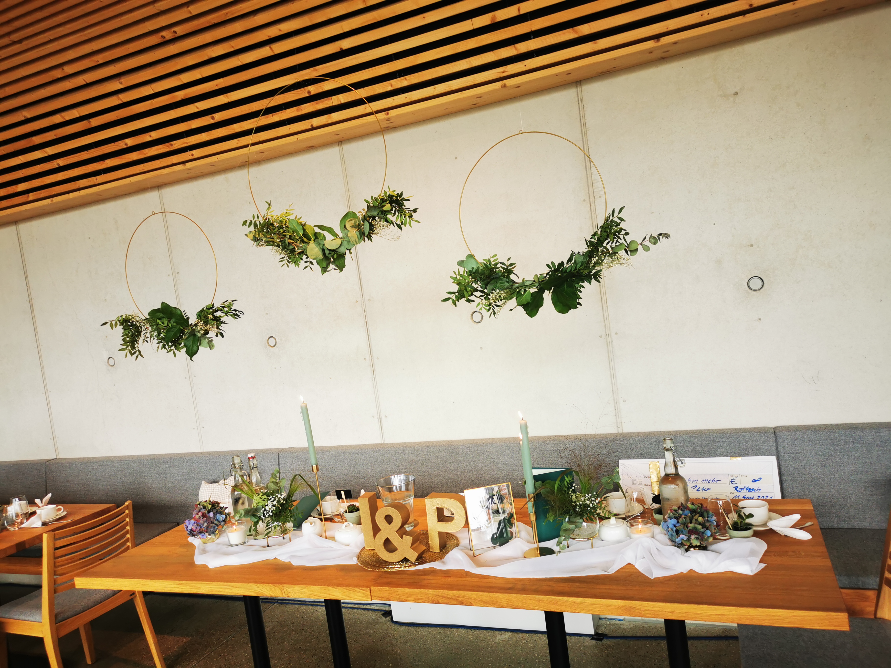 Hochzeit: Brautpaartisch - Naturresort Bieleboh Restaurant & Hotel