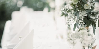 Matrimonio - Großwilfersdorf - Eine festlich gedeckte Hochzeitstafel im Gasthof Zankl. - Gasthof & Seecsarda Emil Zankl