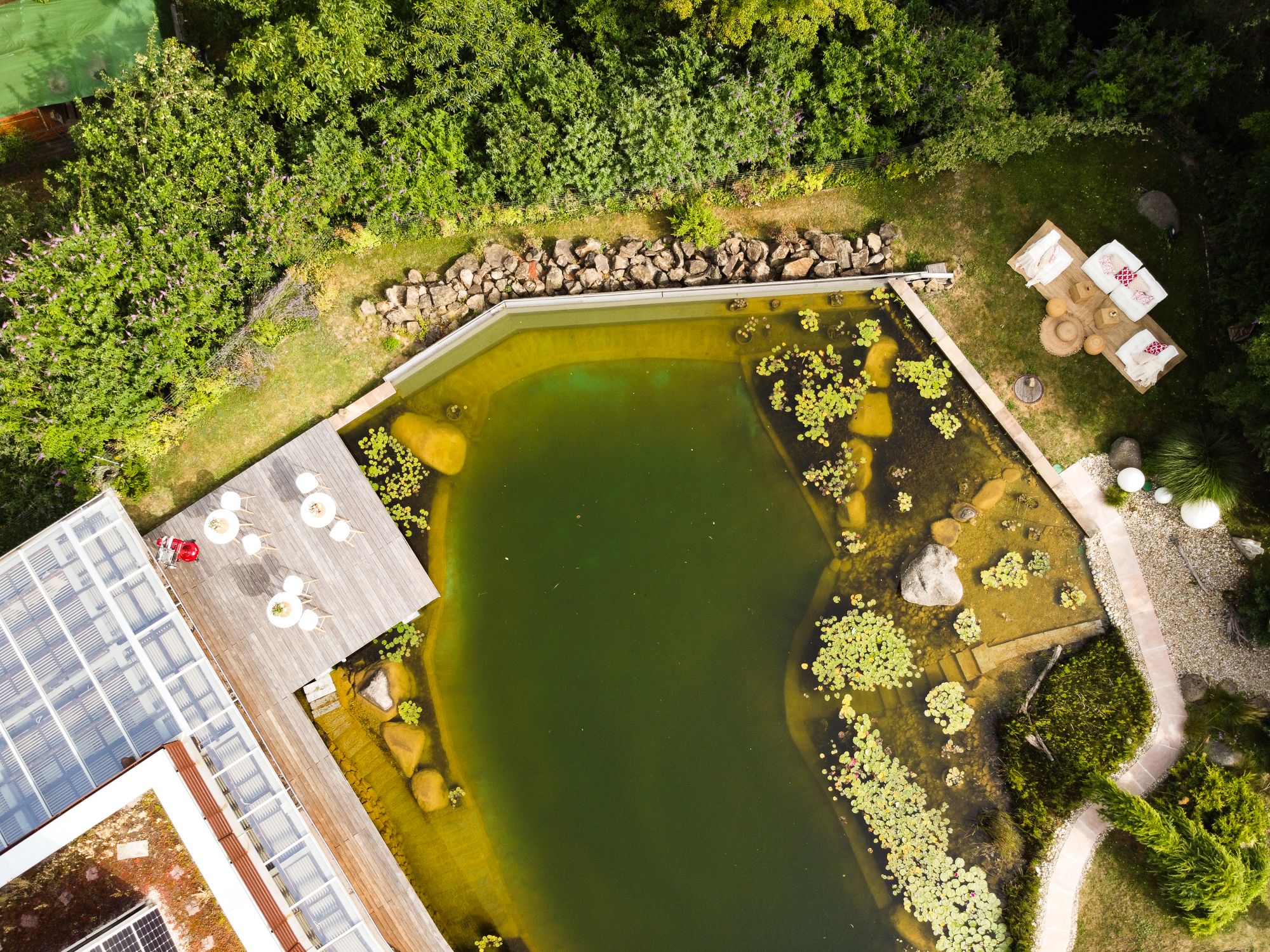 Hochzeit: Refugio Pecoraro Balsamico Vogelperspektive - REFUGIO - Pecoraro Balsamico
