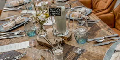 Wedding - Hohe Tauern - Ob modern oder doch lieber Boho-Style - im Sendlhofer's passt jede Deko für die Hochzeitsfeier. - Sendlhofer's