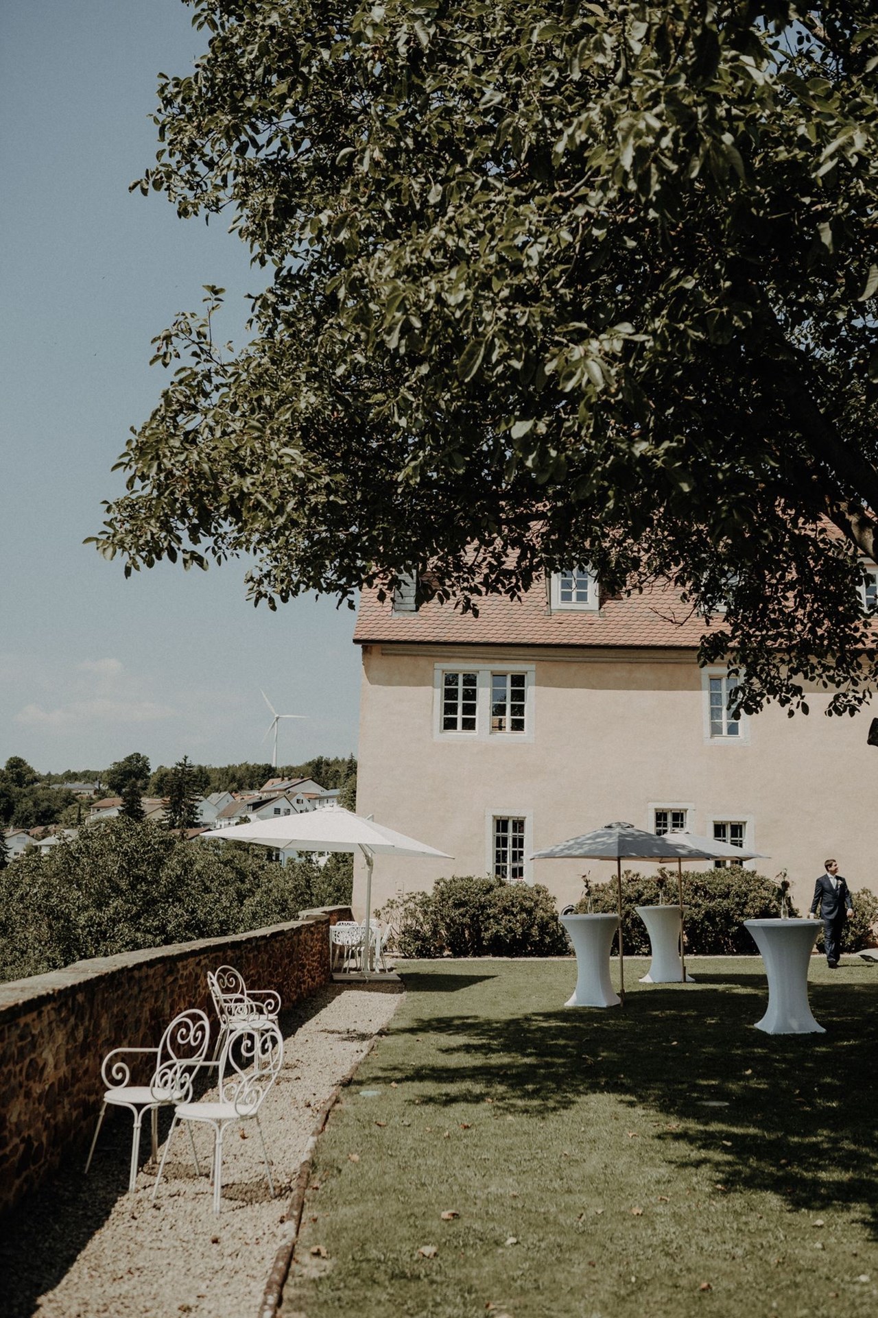 Alte Kellerei  Information about the banquet halls Garden