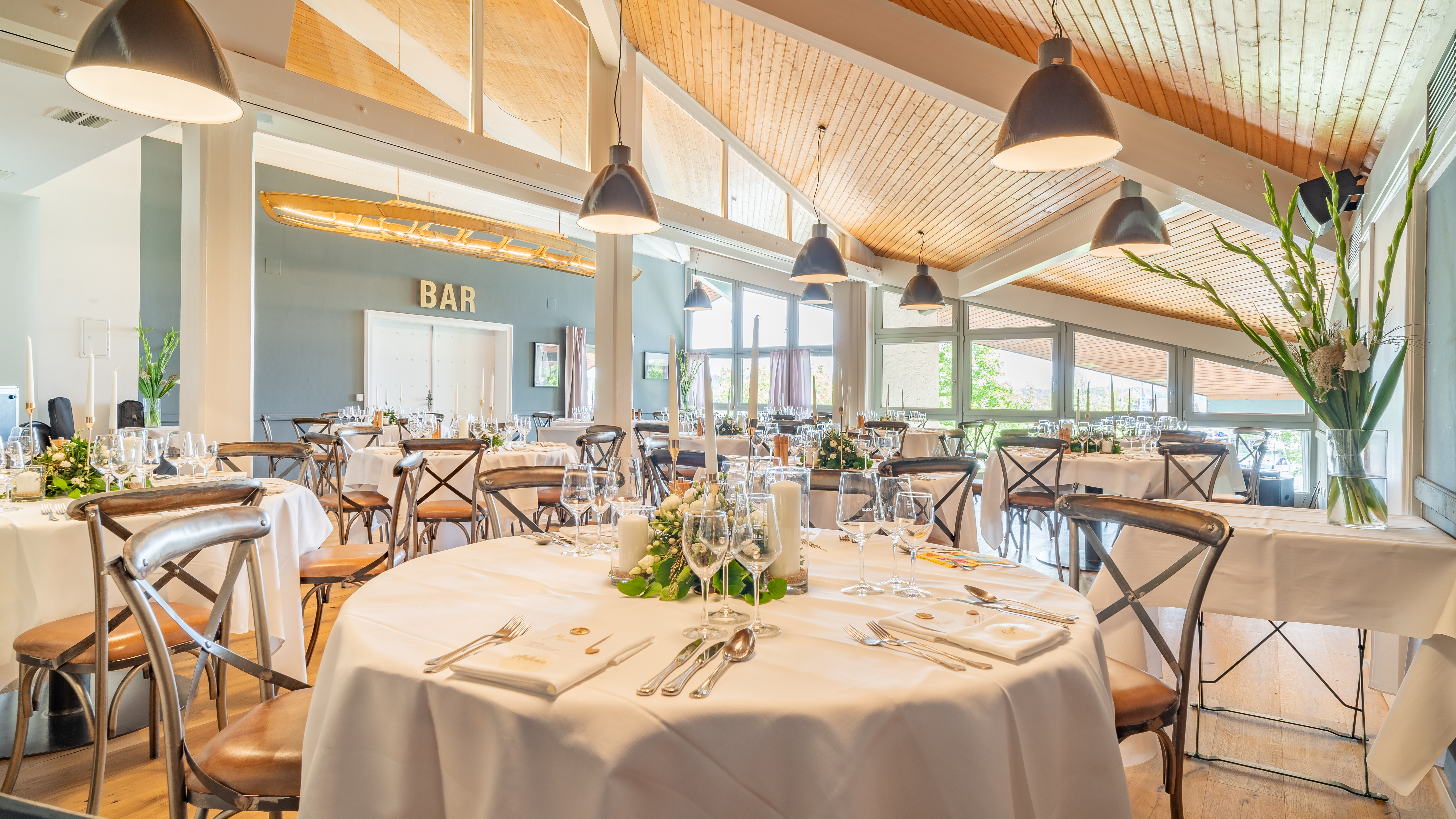 Hafenwirt Restaurant & Café Informazioni sulle sale da ballo Sala panoramica