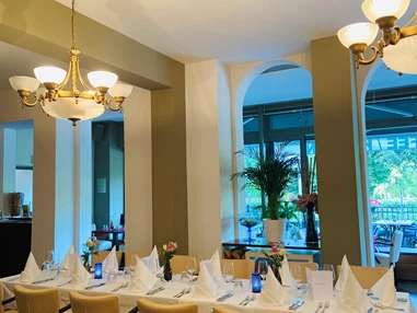 Hochzeit: Eure Hochzeitslocation in Hessen - das Singh Restaurant in Bad Homburg. - Singh Restaurant am Park