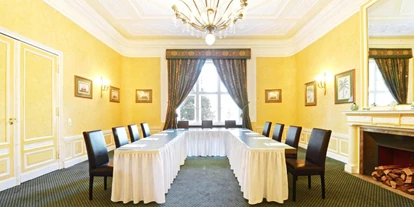 Hochzeit - nächstes Hotel - Aschersleben - Der Gelbe Salon. - Schlosshotel Villa Westerberge