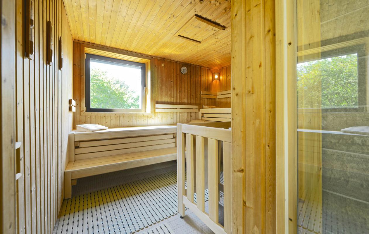 Hochzeit: Unsere Saune mit Seeblick.  - Schlosshotel Villa Westerberge