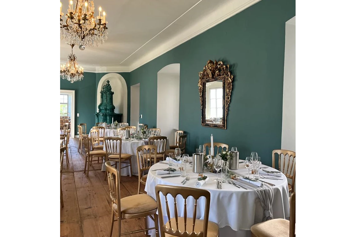 Hochzeitslocation: Grüner Salon - Schloss Viehofen