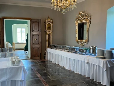 Hochzeitslocation: Foyer - Schloss Viehofen