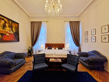 Hochzeitslocation: Blue Room für Gäste - Palais Kneissl