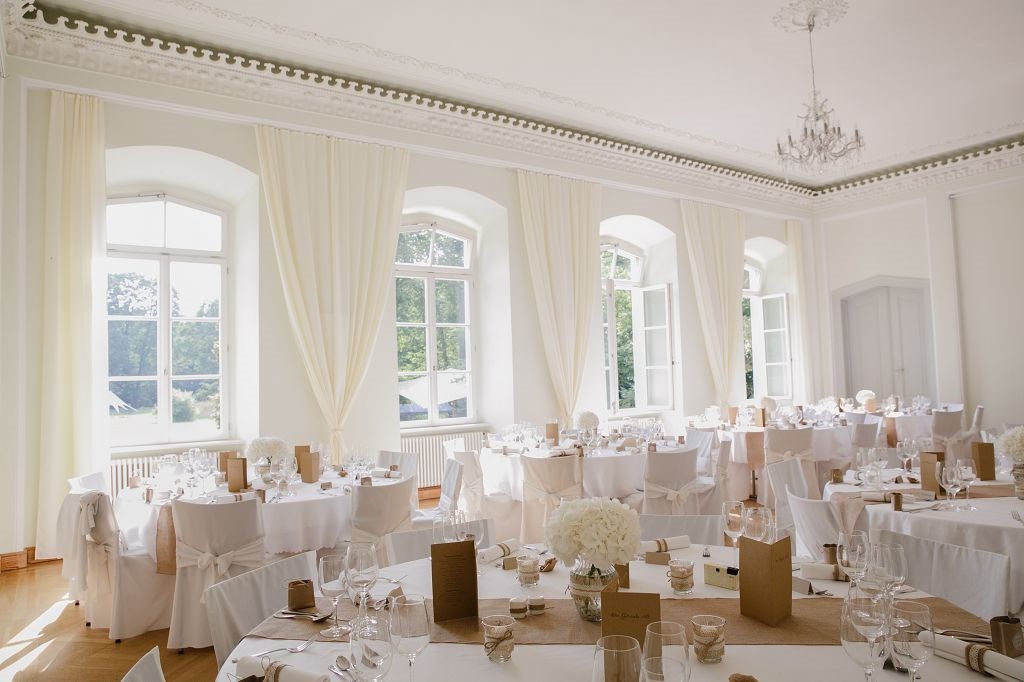 Schloss Kröchlendorff Informations sur les salles de bal Salle verte