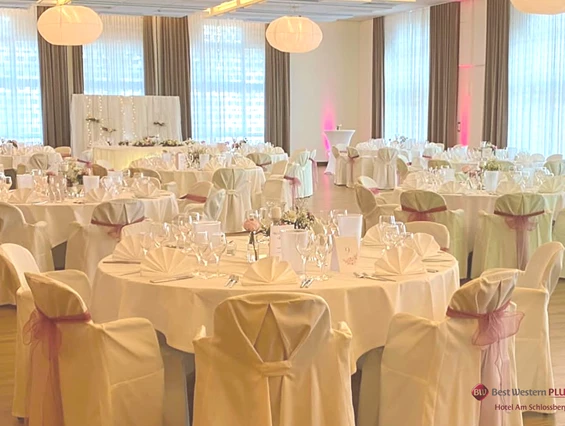 Hochzeitslocation: Gala Bestuhlung Raum 1-7 - Best Western Plus Hotel Am Schlossberg