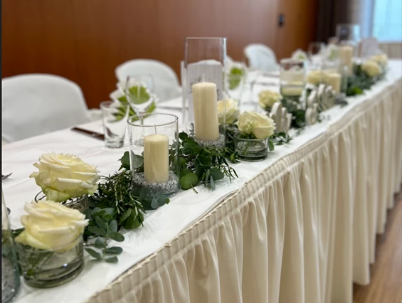 Hochzeitslocation: Hochzeitsdekoration - Best Western Plus Hotel Am Schlossberg