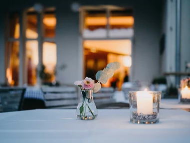 Hochzeit: ACHTER GEDECK