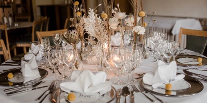 Hochzeit - Geeignet für: Produktpräsentation - Bergfeld - Idee für Tisch-Deko - Brackstedter Mühle - Hotel & Restaurant