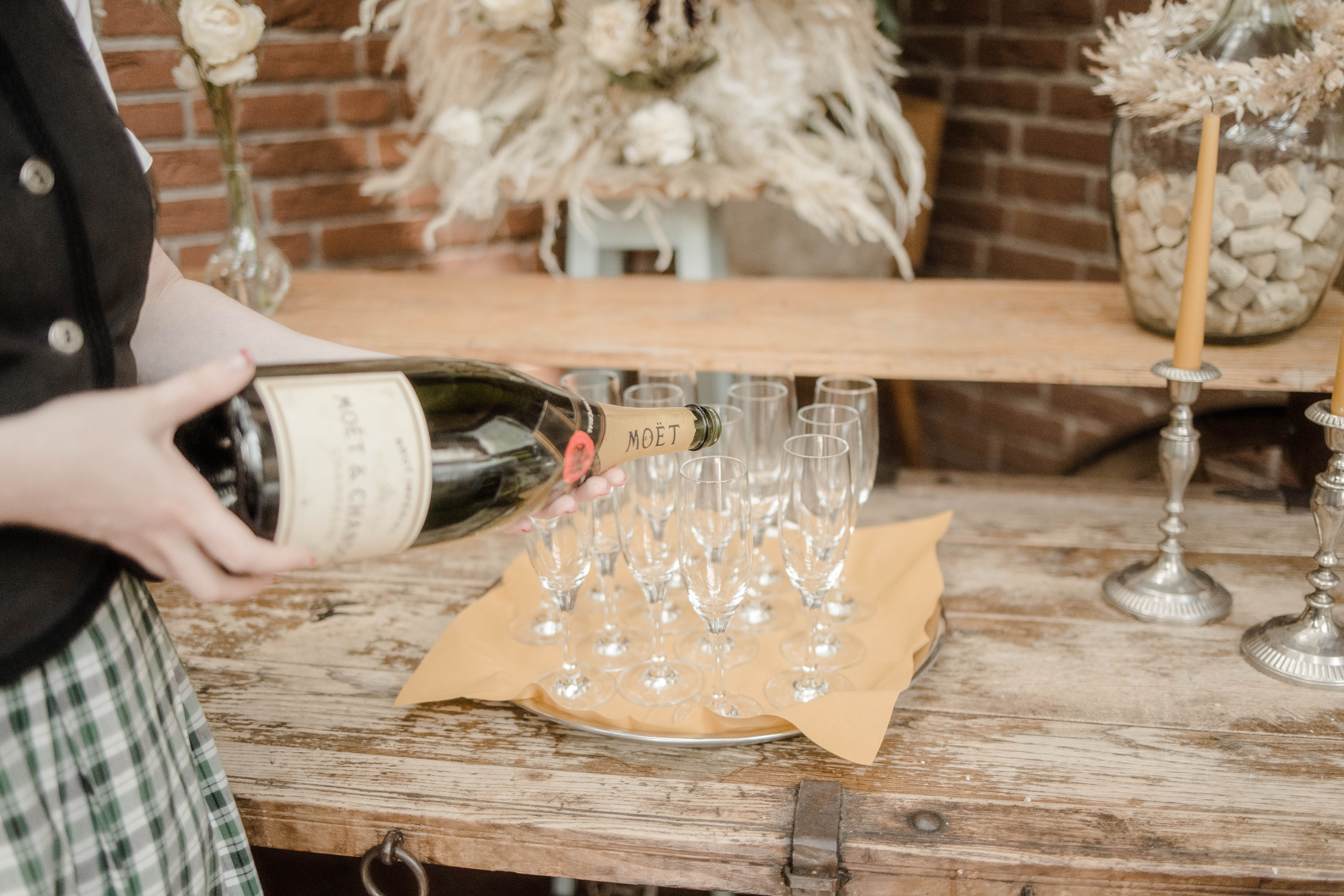 Hochzeitslocation: Sektempfang  - Brackstedter Mühle - Hotel & Restaurant