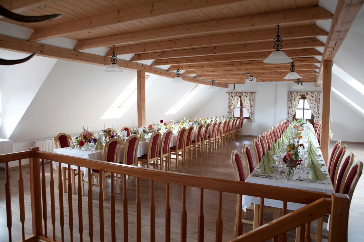 Hochzeit: Saal 
(c)Foto Helga Rader - Jägerwirt Dreifaltigkeit