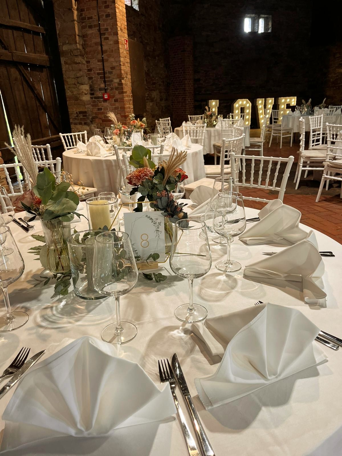 Hochzeitslocation: Festscheune1 - Wasserschloss Haus Opherdicke