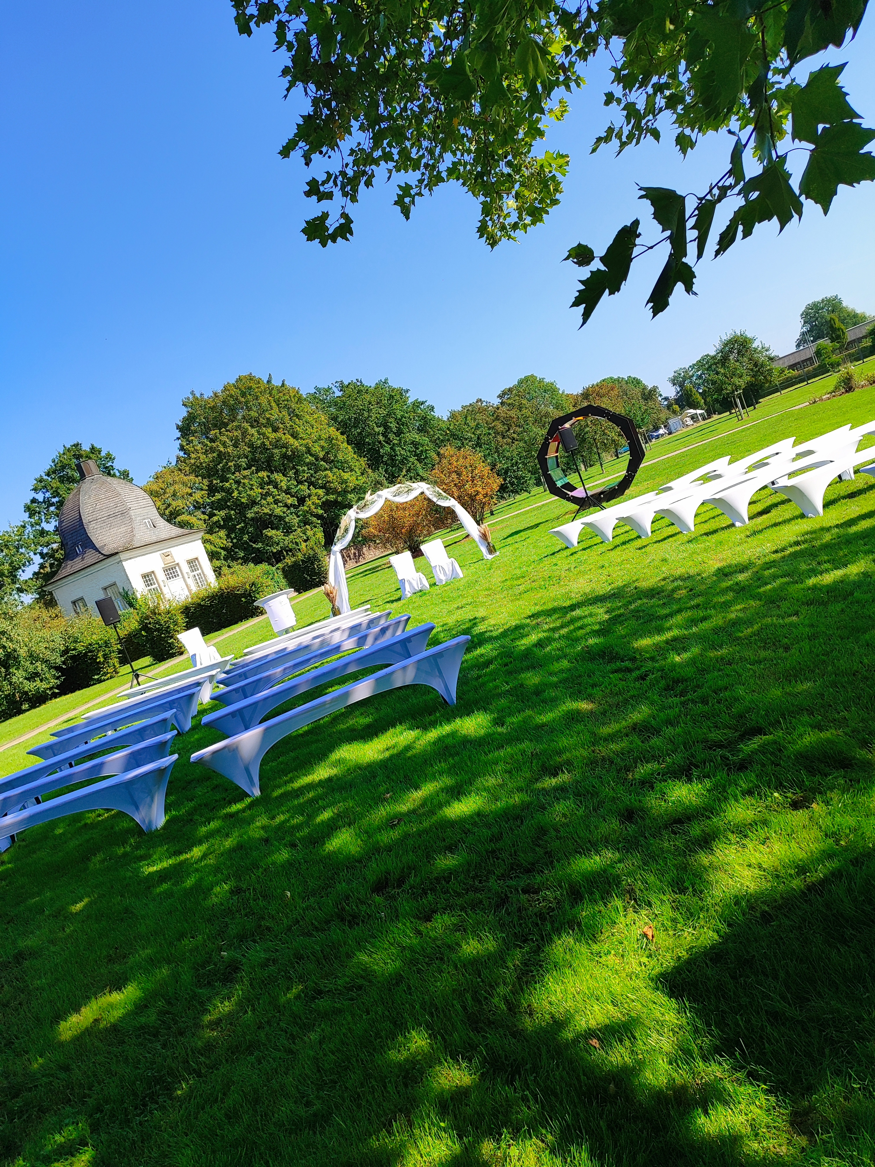 Hochzeitslocation: Freie Trauung - Wasserschloss Haus Opherdicke