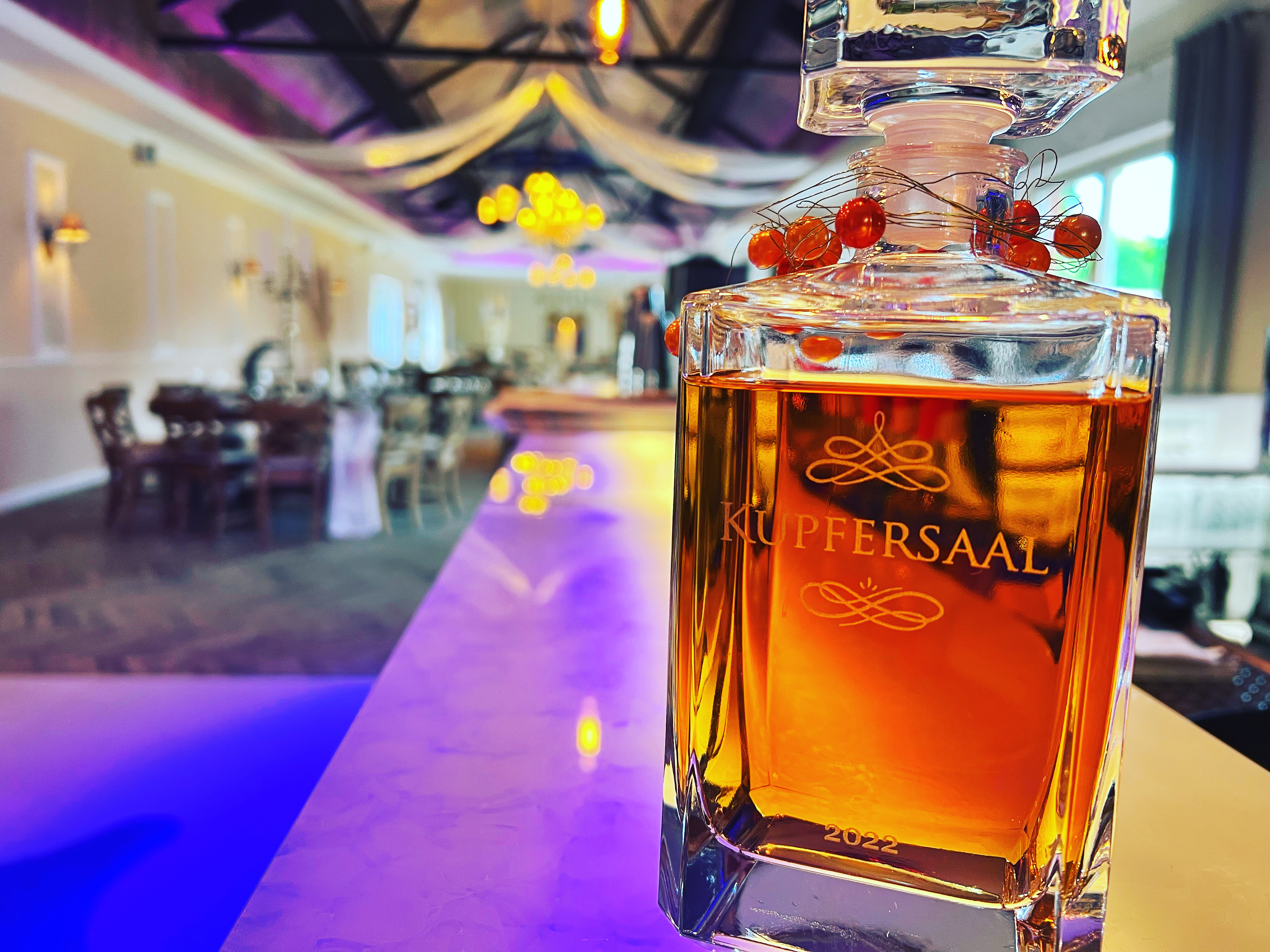 Hochzeit: Kupfersaal im Alten Bahnhof Petershagen