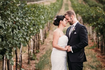 Hochzeit: Das Weingut bietet zahlreiche Hot-Spots für unvergessliche Hochzeitsfotos. - WEINGUT LEO HILLINGER