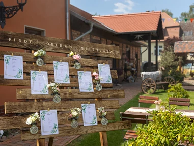 Hochzeitslocation: Die Gartenanlage des Landgut Falkenberg. - Landgut Falkenberg