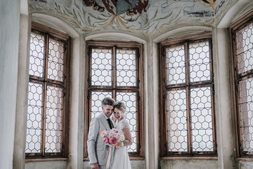 Hochzeit: Der Habsburgersaal Erker - Schloss Tratzberg