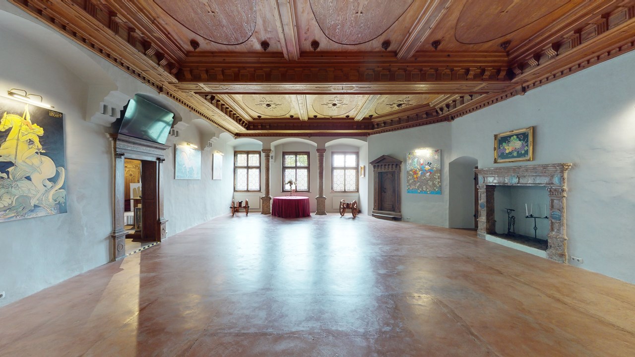 Schloss Tratzberg Angaben zu den Festsälen Ilsunghalle