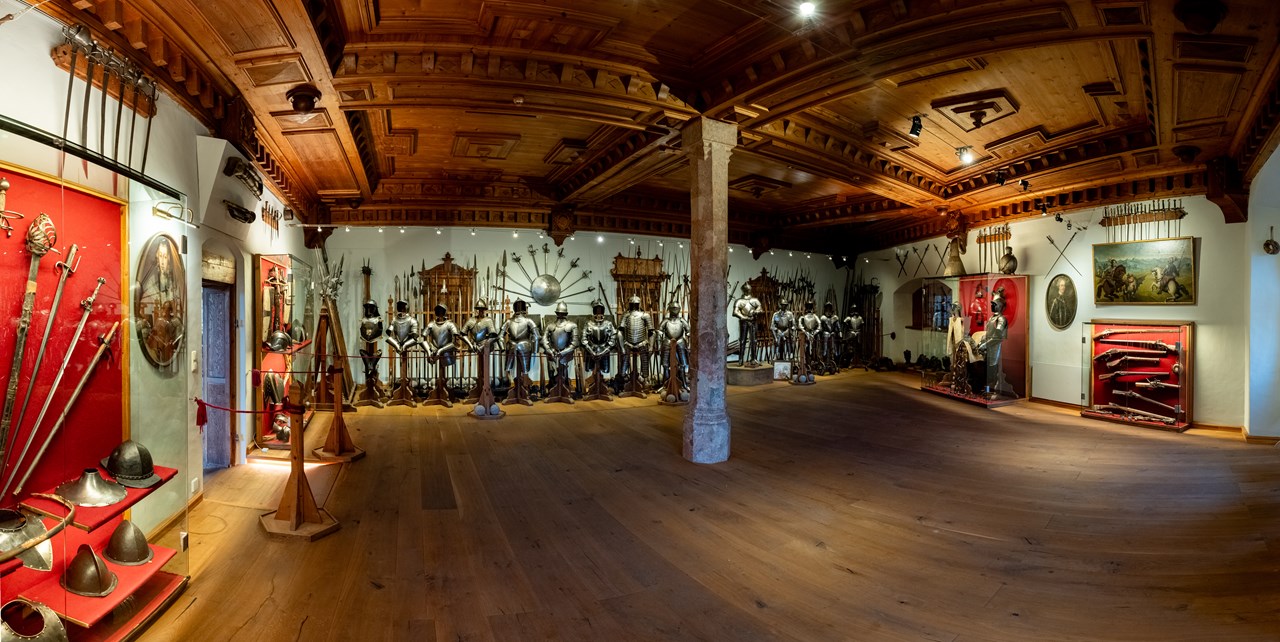 Schloss Tratzberg Informazioni sulle sale da ballo Sala dei Cavalieri