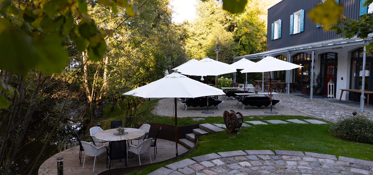 Hochzeitslocation: Gastgarten Löwensaal - die Säge