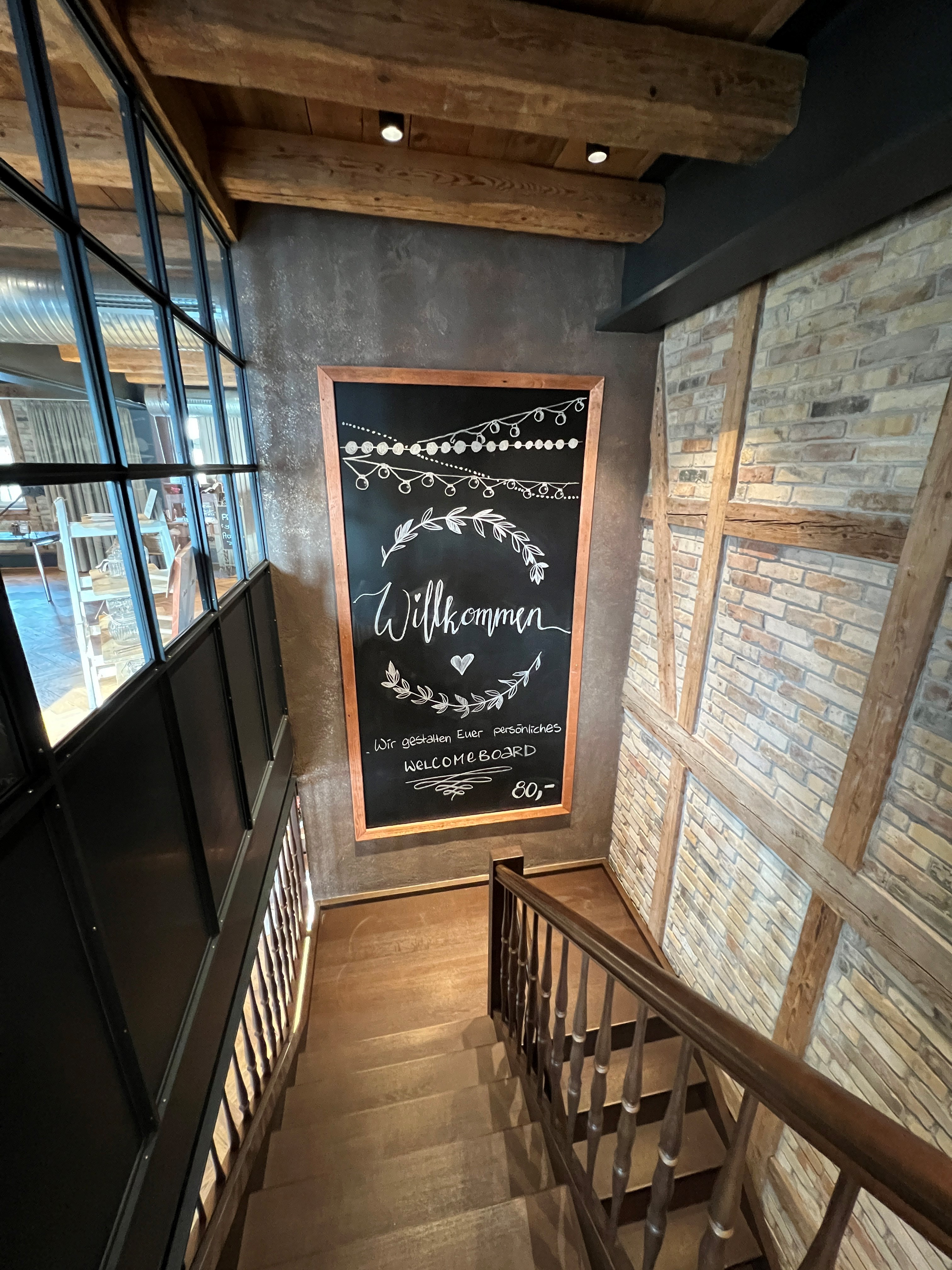 Hochzeitslocation: Welcomeboard - die Säge