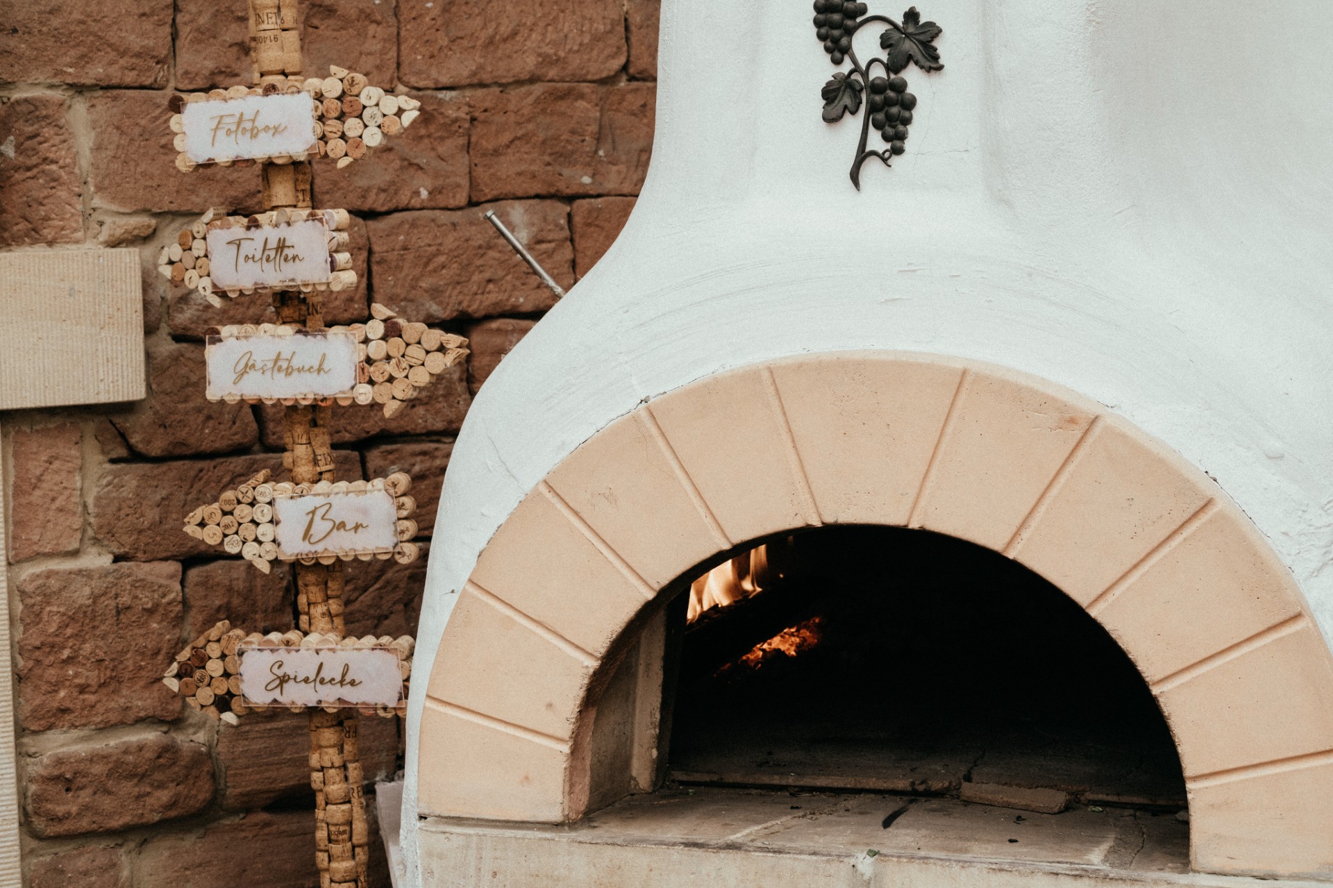 Hochzeit: Perfekt für frische Flammkuchen, Pizza oder besondere Genussmomente zwischendurch. - Rebe Deidesheim