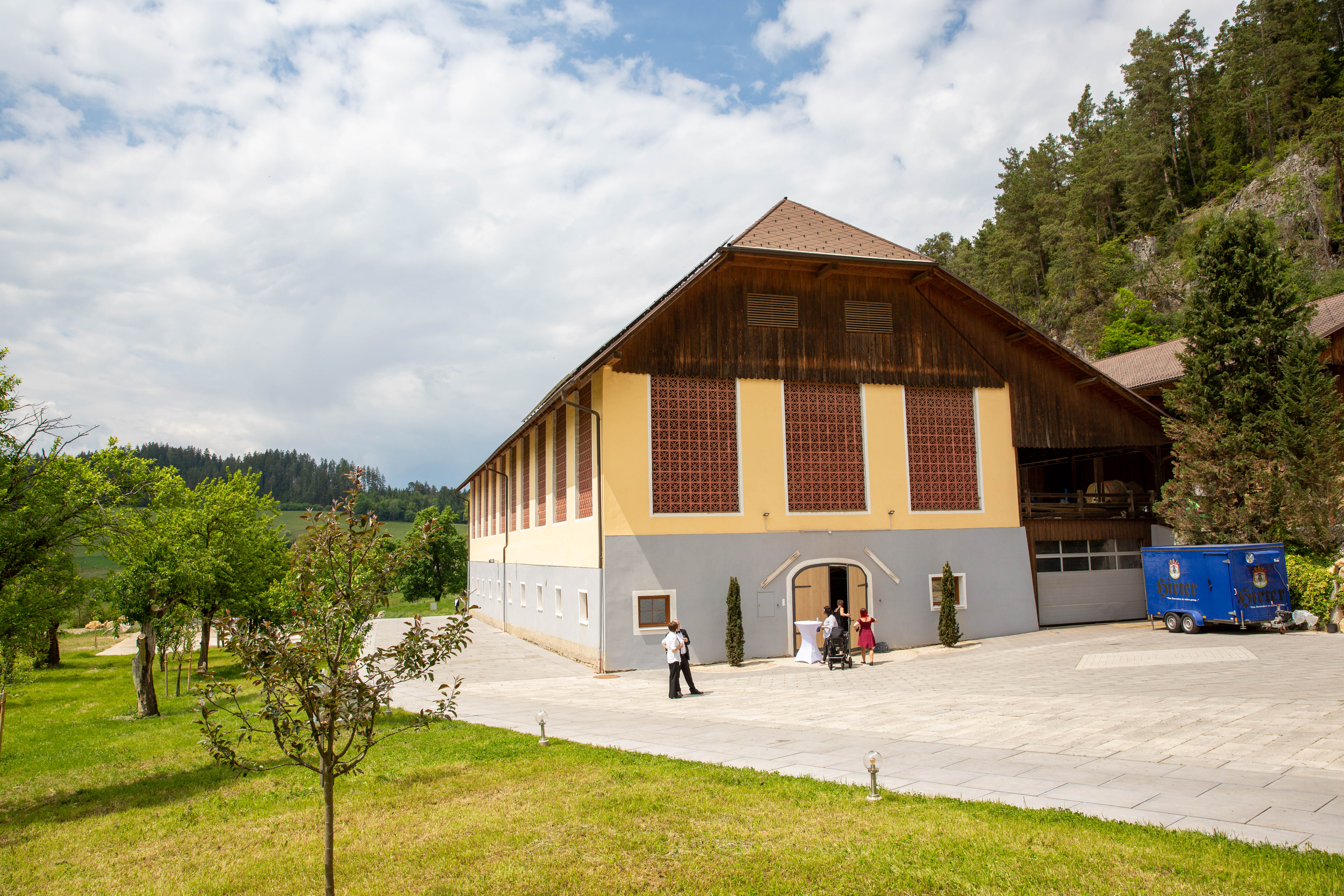Rambschisslhof Informations sur les salles de bal Écurie restaurée