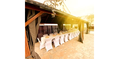 Mariage - Duisburg - Terasse Pavillon - Hotel und Restaurant Kolossos in Neuss am Rhein