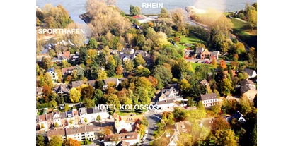 Mariage - Duisburg - Umgebung - Rheinufer - Hotel und Restaurant Kolossos in Neuss am Rhein