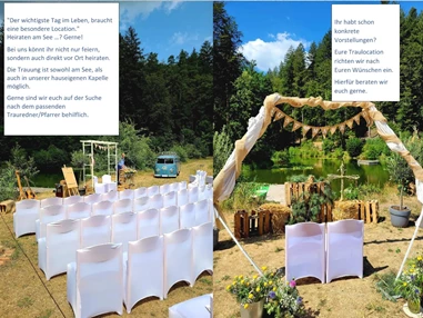 Hochzeit: IN DER NATUR - DIE HEILSBACH IN 66996 SCHÖNAU / PFALZ - HOCHZEITSLOCATION