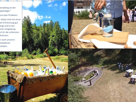 Hochzeit: IN DER NATUR - DIE HEILSBACH IN 66996 SCHÖNAU / PFALZ - HOCHZEITSLOCATION