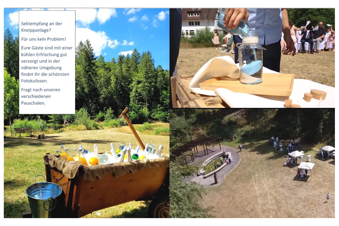 Hochzeit: IN DER NATUR - DIE HEILSBACH IN 66996 SCHÖNAU / PFALZ - HOCHZEITSLOCATION