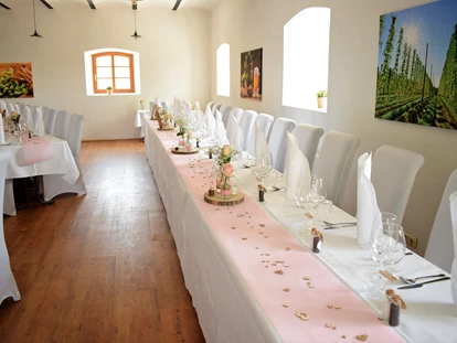 Matrimonio - Schierling (Landkreis Regensburg) - Der Festsaal des Stanglbräu bietet Platz für bis zu 120 Hochzeitsgäste. - Stanglbräu
