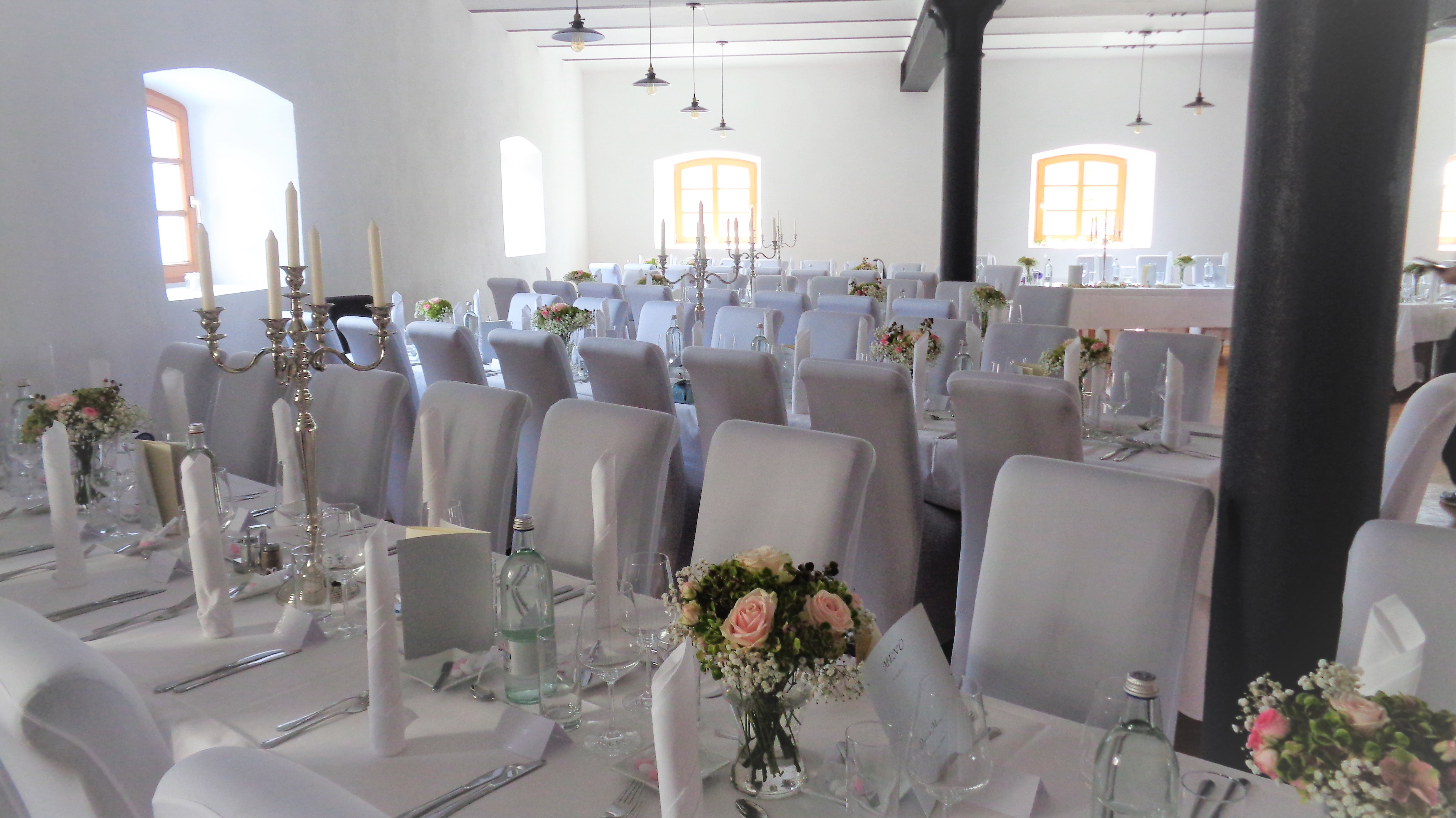 Hochzeitslocation: Der Festsaal des Stanglbräu bietet Platz für bis zu 120 Hochzeitsgäste. - Stanglbräu