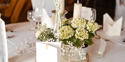 Hochzeit - Geeignet für: Private Feier (Taufe, Erstkommunion,...) - Leonberg (Böblingen) - Dekoartionsideen - Theurerhof