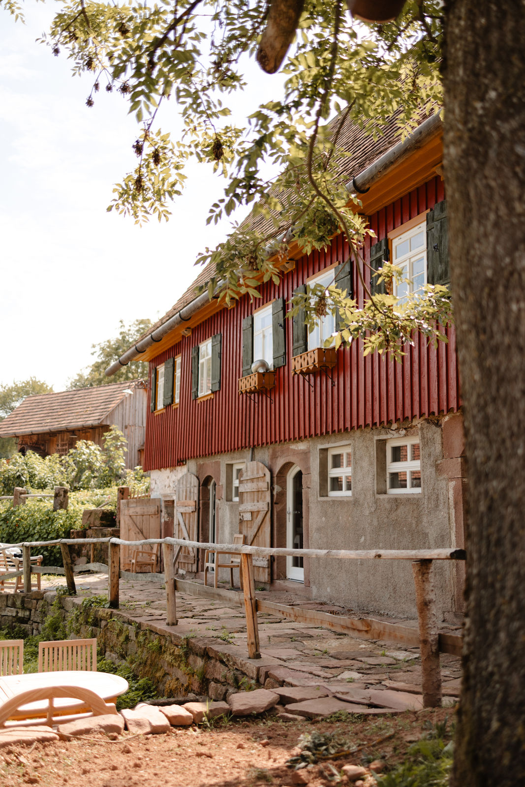 Hochzeitslocation: Bei Exklusivbuchung kann der ganze Hofbereich genutzt werden.  - Theurerhof