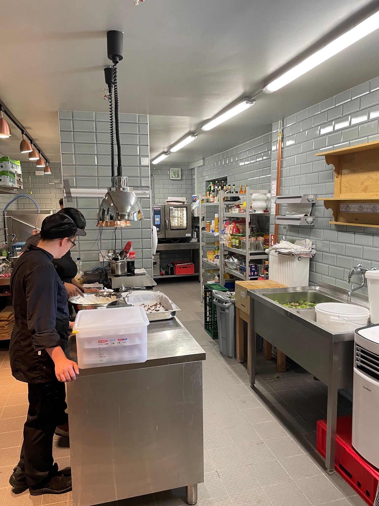 Gasthaus "Die Besenkammer" Informatie over de balzalen Keuken