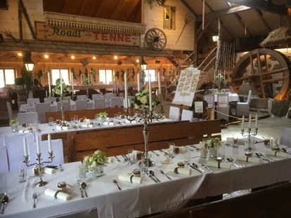 Wedding - Neufelden - Innen Ansicht der Tenne. - Roadlhof