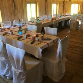 Hochzeit: Hochzeitstafel, Brauttisch - Roadlhof