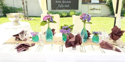 Matrimonio - Großwilfersdorf - Hochzeit im Grünen und im kleinen Rahmen, wir haben für jeden ein Platzerl dabei - Malerwinkl Restauarnt + Kunsthotel