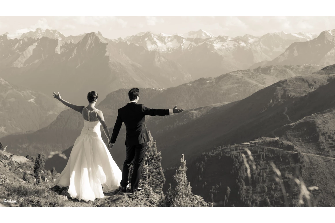 Hochzeit: Kristallhütte